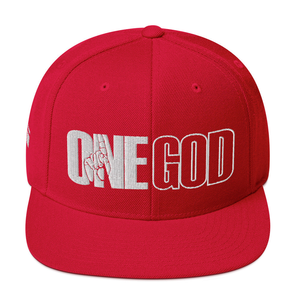 One God Snapback Hat - one love islam