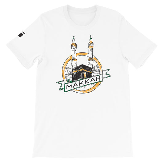 Makkah Short-Sleeve Unisex T-Shirt - one love islam